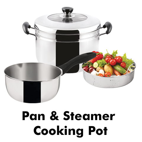 Pan & Steamer Cooking Pot